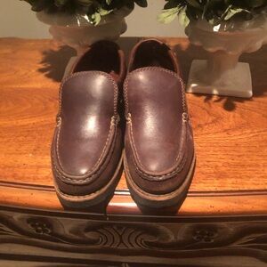 Cole Haan Dark Brown Leather Women's Loafers
